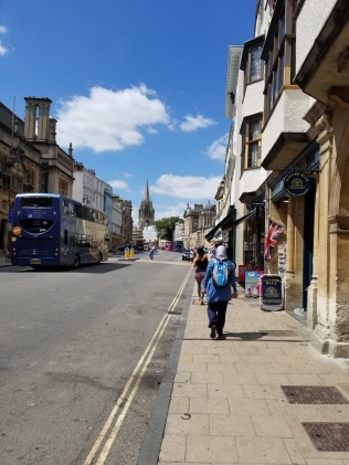 Walking through Oxford